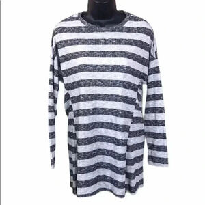 ASOS Striped Ribbed Flowy Tunic Size 6